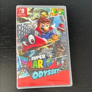 Nintendo Switch Super Mario Odyssey - Red